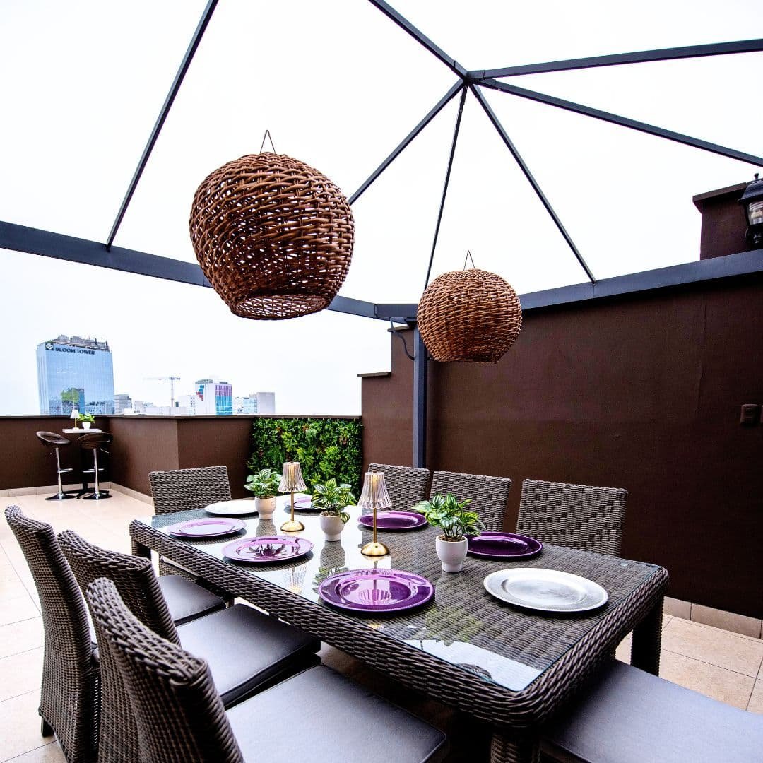 Cenas Románticas en Rooftop Lima Peru